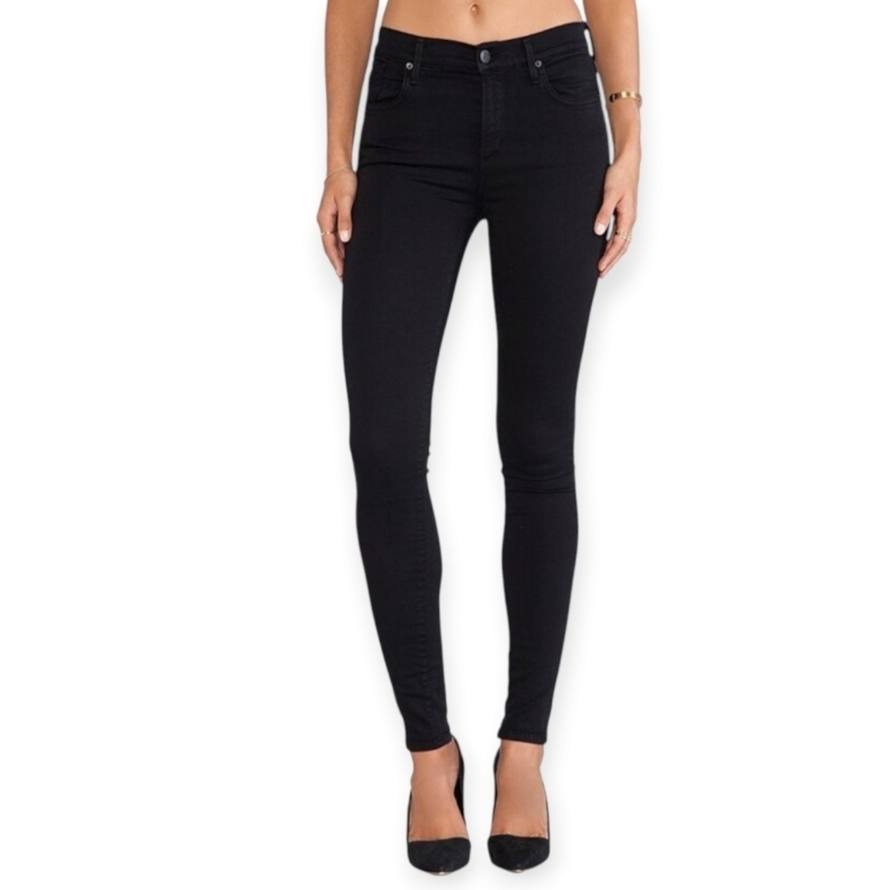 Agolde Sophie Skinny Jeans in Luxe Black Size 26